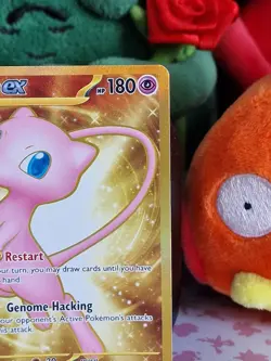 Pokemon TCG Scarlet & Violet 151 Mew Ex 205/165 Gold Hyper Rare Near Mint / Mint - Image 3