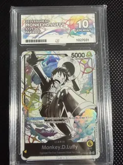 Monkey.D.Luffy ST29-001 Leader Alt Art - Egghead Promo One Piece TCG - ACE 10 - Image 1