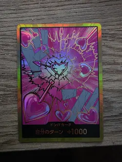 DON !! Card Boa Hancock gold Japanese ONE PIECE Card The Best Vol.2 Mint Japan - Image 1