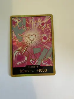 DON !! Card Boa Hancock gold Japanese ONE PIECE Card The Best Vol.2 Mint Japan - Image 1