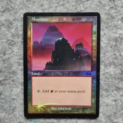 Mountain 1999 Arena Foil Promo MTG Magic The Gathering HP - Image 1