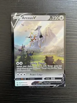 Arceus V Holo Promo SWSH: Sword & Shield Promo Cards SWSH204 NM Pokemon TCG - Image 1