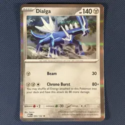 Dialga 095/132 - Mega Evolution - Rare Holo Pokemon Card - NM - Image 1
