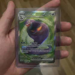 Pokemon TCG Arbok ex Reverse Holo (185/165) Double Rare Deutsch - Image 1