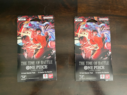 The Time of Battle Booster Pack One Piece Card Game English OP16 LOT of 2 - Image 1