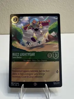 Ravensburger Disney Lorcana 57/93 Buzz Lightyear Space Ranger Foil AMC Premiere - Image 1