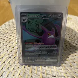 Team Rocket's Crobat ex - 217/182 - Destined Rivals - Full Art - Pokemon TCG - Image 3