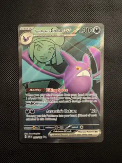Pokemon TCG - Destined Rivals - Team Rocket's Crobat EX - 217/182 - Image 1