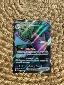 Pokemon TCG Team Rocket's Crobat EX 217/182 Full Art Sv: Destined Rivals - Image 3