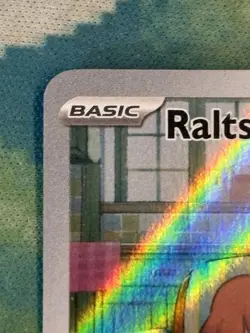 Pokemon TCG Ralts Scarlet Violet Base Set Holo Card 211/198 Illustration Rare - Image 4