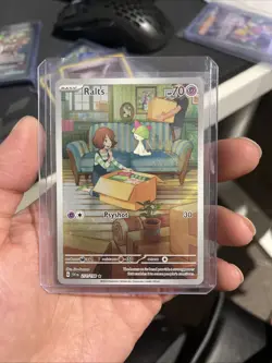 Pokemon TCG Ralts Scarlet & Violet Base Set 211/198 Holo Illustration Rare - Image 1