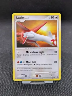 Latias 22/106 Regular Rare Great Encounters 2008 Pokemon LP/Played - Image 1