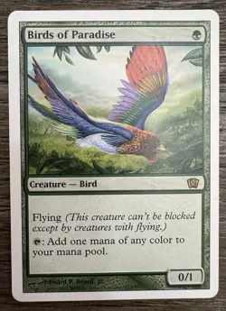 Birds of Paradise 8th Edition [NM-Mint] Magic the Gathering MTG Green 233/350 - Image 1