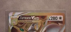 Pokemon TCG Arceus VSTAR Card 184/172 Brilliant Stars Gold Secret Rare NM - Image 2