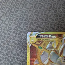 Pokemon TCG Arceus VSTAR Card 184/172 Brilliant Stars Gold Secret Rare - Image 2