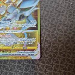 Pokemon TCG Arceus VSTAR Card 184/172 Brilliant Stars Gold Secret Rare - Image 4