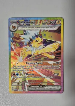 Jolteon ex 153/131 Special Illustration Rare Pokemon Prismatic Evolutions - NM/M - Image 1