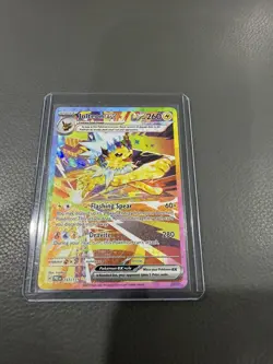 Jolteon ex 153/131 Special Illustration Rare Pokemon Prismatic Evolutions - NM/M - Image 1