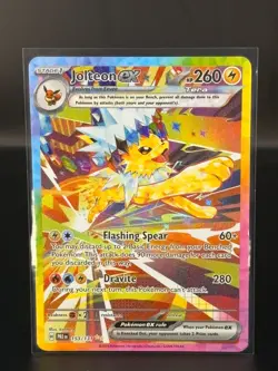 Jolteon ex 153/131 Special Illustration Rare Pokemon Prismatic Evolutions - NM/M - Image 1