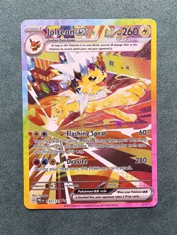 Pokemon Jolteon EX SIR 153/131 Prismatic Evolutions NM - Image 1