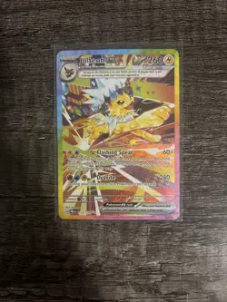 Jolteon ex 153/131 Prismatic Evolutions Special Illustration Rare Pokemon TCG NM - Image 1