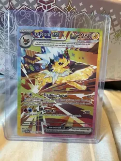 Pokemon Jolteon EX Sir 153/131 Prismatic Evolutions Pack Fresh Mint/NM - Image 1