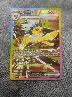 Pokemon Jolteon ex 153/131 Prismatic Evolutions Special Illustration Rare NM - Image 1