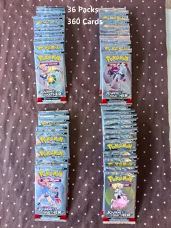 Pokemon TCG Journey Together Booster Bundle 36 Booster Packs 360 Cards Sealed - Image 2