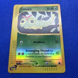 Pokemon Card - Caterpie Expedition 96/165 Common Reverse Holo - Image 3