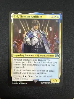 Cid, Timeless Artificer (418) - Final Fantasy (Magic the Gathering) NM - Image 1