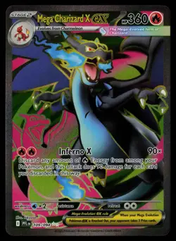 Mega Charizard X ex 109/094 - Pokemon Phantasmal Flames - Ultra Rare (NM) - Image 1