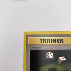 Gambler 1st Edition 60/62 Fossil MP Common WOTC Pokemon TCG Vintage Single - Image 3