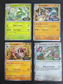 Pokemon TCG-Perfect Order Stamped Prerelease Promos Set Of 4 MEP 064 065 066 067 - Image 1