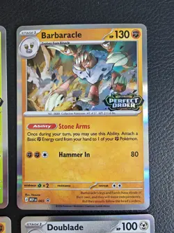 Pokemon TCG-Perfect Order Stamped Prerelease Promos Set Of 4 MEP 064 065 066 067 - Image 3