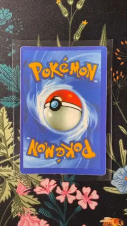 Rare Arcanine Flower Holo Sticker Vintage Vending Prism Pokemon 90s -G24 - Image 2