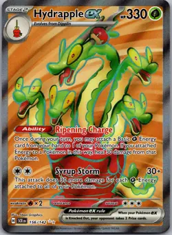Hydrapple ex 156/142 Ultra Rare Stellar Crown Pokemon Near Mint - Image 1