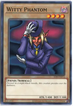 Yugioh - Witty Phantom LOB-EN072 Unlimited - Legend of Blue Eyes White Dragon (2 - Image 1