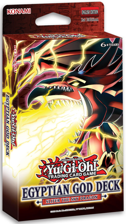 Yu-Gi-Oh! - Egyptian God Structure Deck - Slifer The Skydragon EN 1. Edition NEU - Image 1