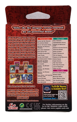 Yu-Gi-Oh! - Egyptian God Structure Deck - Slifer The Skydragon EN 1. Edition NEU - Image 3