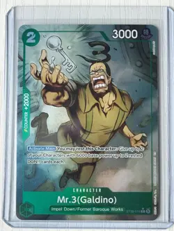 One Piece Starter Deck 30 Mr.3 (Galdino) ST30-014 Alternate Art ENG - Image 1