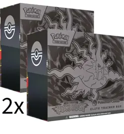 2x - PREORDER Pokemon Pitch Black Elite Trainer Box ETB Pokemon Center Exclusive - Image 1