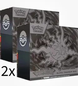 2x - PREORDER Pokemon Pitch Black Elite Trainer Box ETB Pokemon Center Exclusive - Image 1
