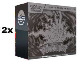 (2x) PREORDER Pokemon Pitch Black Elite Trainer Box ETB Pokemon Center Exclusive - Image 1