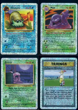 Pokemon LEGENDARY COLLECTION - 4 Reverse Holo Cards - ENG - Moderately Played - Image 1