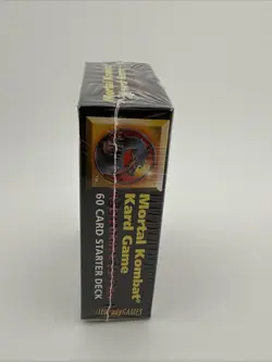 Mortal Kombat Kard Game 60 Card Starter Deck Red Border Edition Factory Sealed - Image 2