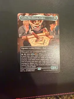 Codie, Vociferous Codex Special Guests Borderless Mythic Rare - Image 1