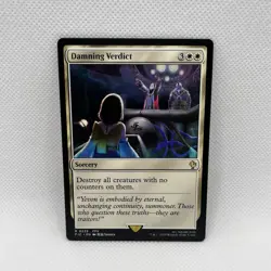Damning Verdict NM Commander: Final Fantasy 0239 MTG Regular - Image 1