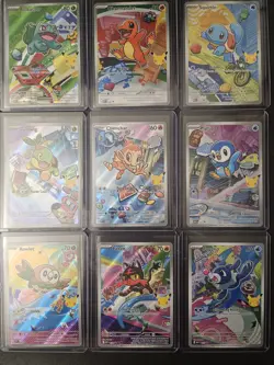 Pokemon TCG First Partner Illustration Collection Series 1 Complete Set NM - Image 1