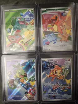 Pokemon TCG First Partner Illustration Collection Series 1 Complete Set NM - Image 5