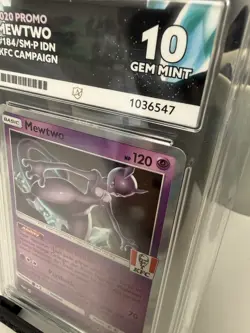 Pokemon mewtwo 184/SM-P KFC Promo Indonesian exclusive ACE10 POP 15! perfect sub - Image 3